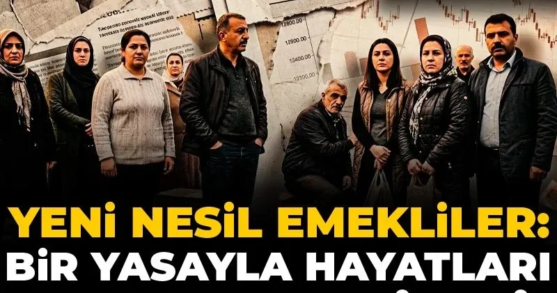 Yeni nesil emekliler: Bir yasayla hayatları çıkmaza girdi!