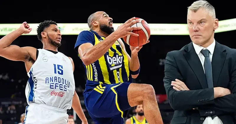 (ÖZET) Fenerbahçe derbide Anadolu Efes i farklı devirdi! Ligde üst üste 2. galibiyetini aldı Anadolu Efes Fenerbahçe maç sonucu: 73 89