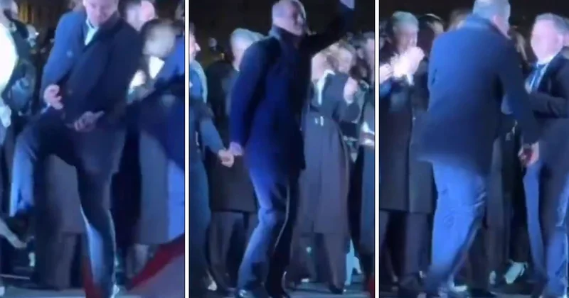 Macaristan’da gündem olan görüntü: Kazandıktan sonra sahnede coştu