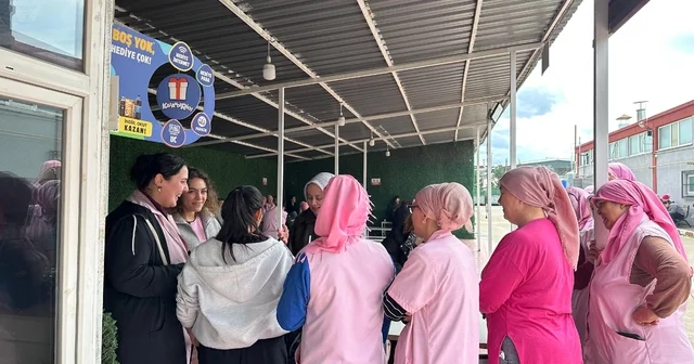 Mobil sigara bırakma polikliniğine kadın işçilerden yoğun ilgi Bartın Haberleri