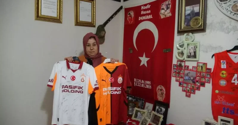 Şehit annesinin Galatasaray forması isteği gerçekleştirildi!