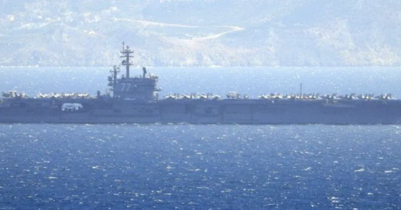 ABD’nin üçüncü uçak gemisi Akdeniz’de: USS George H.W. Bush bölgeye girdi