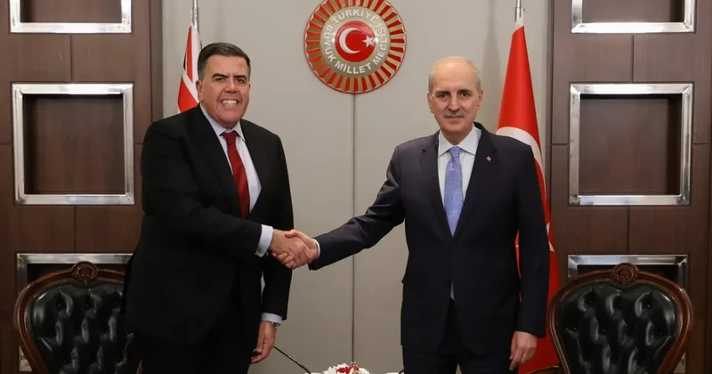 TBMM Başkanı Kurtulmuş, Avustralya Temsilciler Meclisi Başkanı Dick ile görüştü