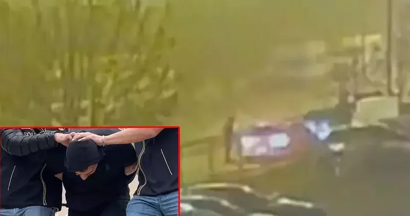 Ümraniye de silahla tehdit ettiği kişilerin otomobilini gasbetti