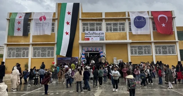 Savaşta harabeye dönen okul Türkiye’nin desteğiyle ayağa kaldırıldı VİDEO İZLE