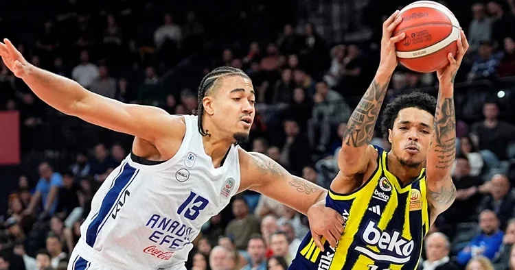 Dev maçta kazanan Fenerbahçe Beko! Anadolu Efes evinde kaybetti