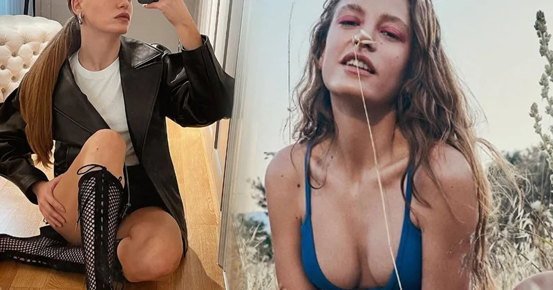 Serenay Sarıkaya gözlükleriyle dikkat çekti