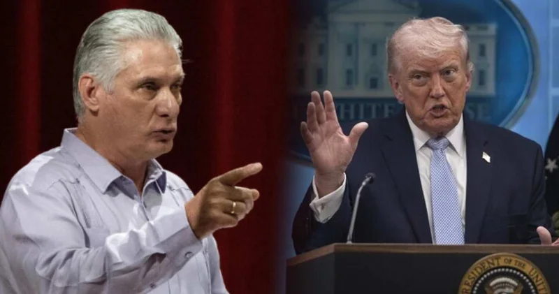 Küba lideri Canel Trump a resti çekti! “Gerekirse ölürüz