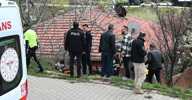 Motosiklet gecekondunun bahçesine devrildi; sürücü öldü Kırıkkale Haberleri