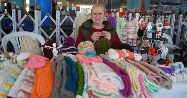 Kadınlar üretip aile bütçelerine katkı sağlıyor Manisa Haberleri