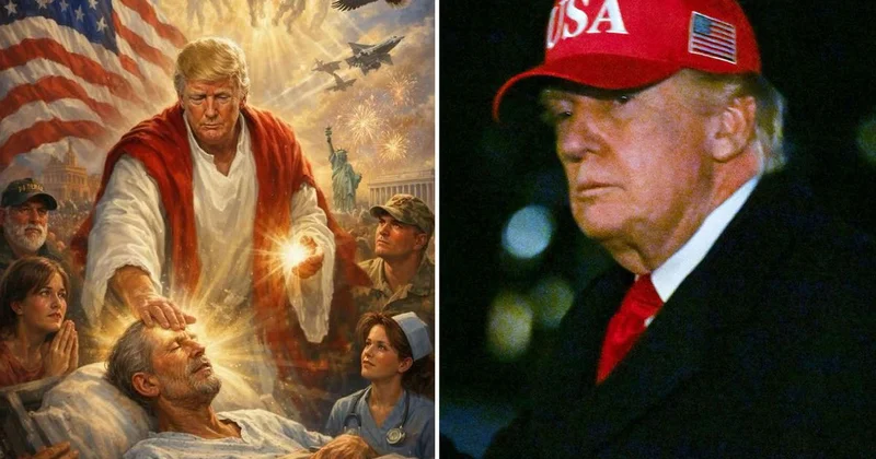 Trump tan Papa ya Eleştiriler ve Görsel Paylaşımı