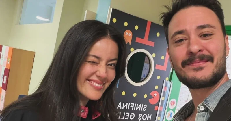 Pelin Akil ile Anıl Altan veli toplantısında buluştu Magazin haberleri