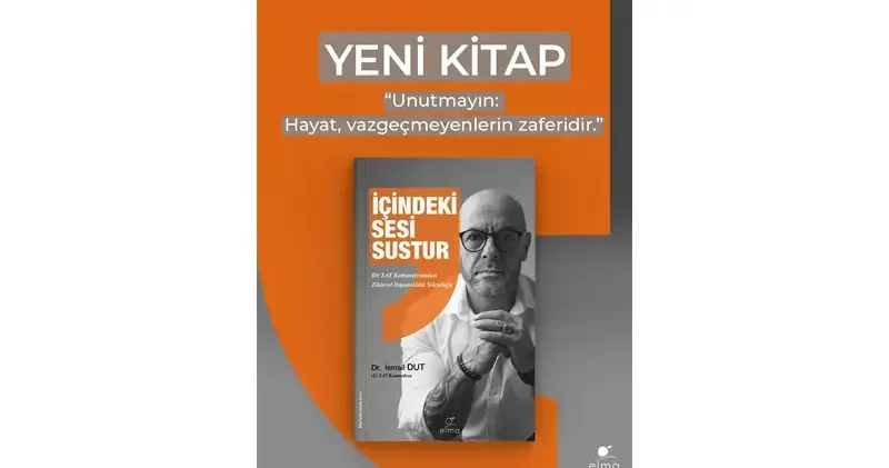 Dr. İsmail Dut’un ‘İçindeki Sesi Sustur’ kitabı okuyucuyla buluştu
