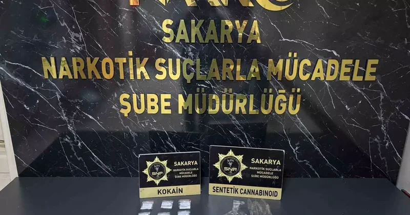Sakarya’da uyuşturucu taciri polise yakalandı