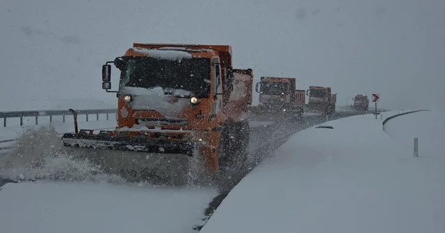 Van da nisan sürprizi: Lapa lapa kar yağışı şehri beyaza bürüdü Van Haberleri