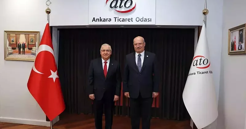 Bakan Güler, ATO yu ziyaret etti