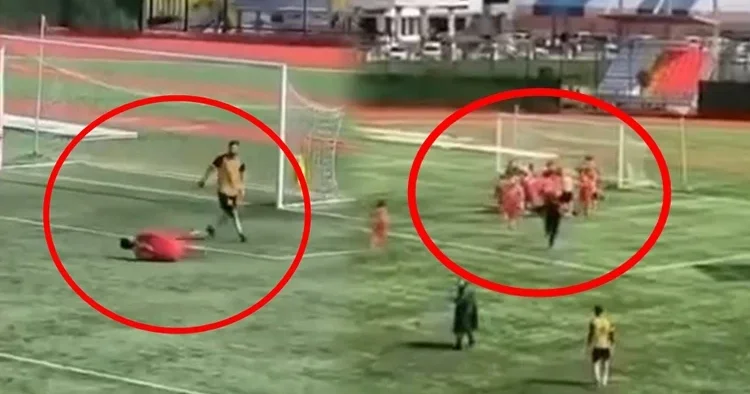 Mardin de amatör maçta saha karıştı! Kavgada futbolcunun elmacık kemiği kırıldı