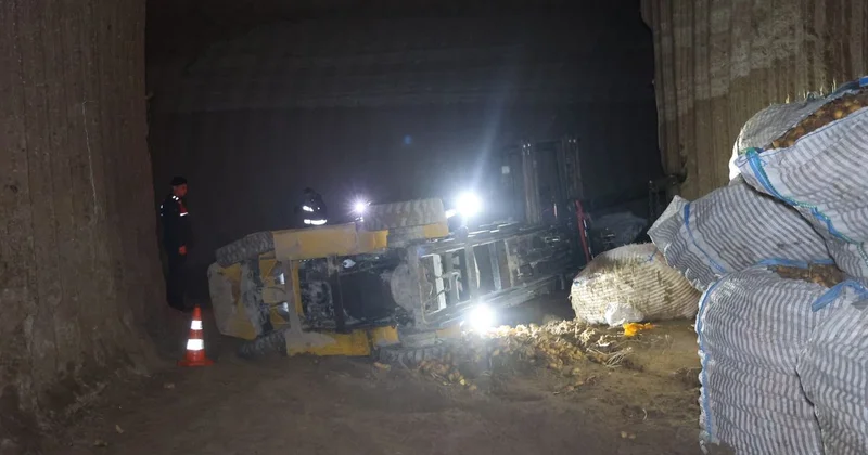 Nevşehir de İş Makinesi Devrildi: Bir İşçi Hayatını Kaybetti