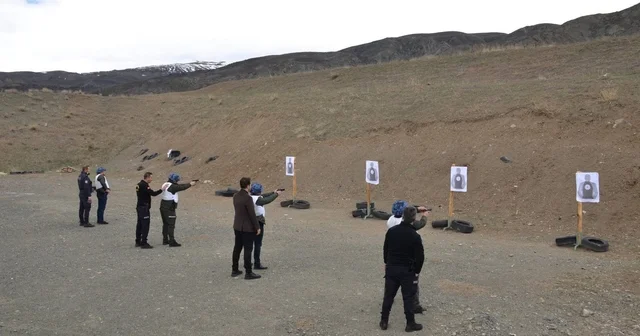 Erzincan da orman personeline silah kullanımı ve bakımı eğitimi Erzincan Haberleri