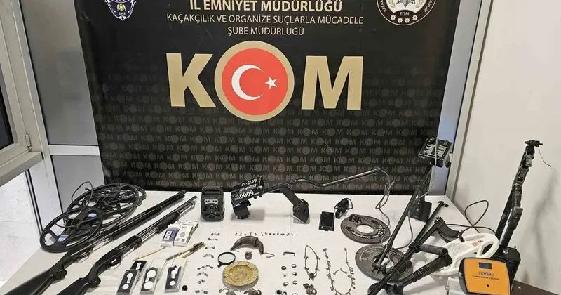 Kütahya’da tarihi eser kaçakçılığı operasyonu