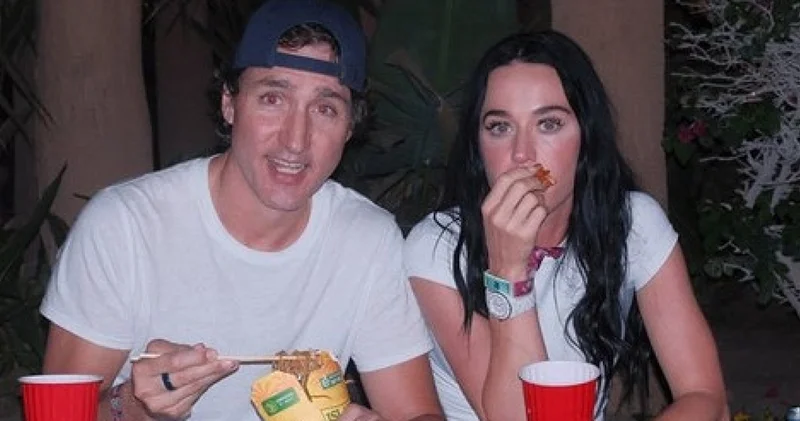 Katy Perry ve Justin Trudeau Coachella Festivali nde