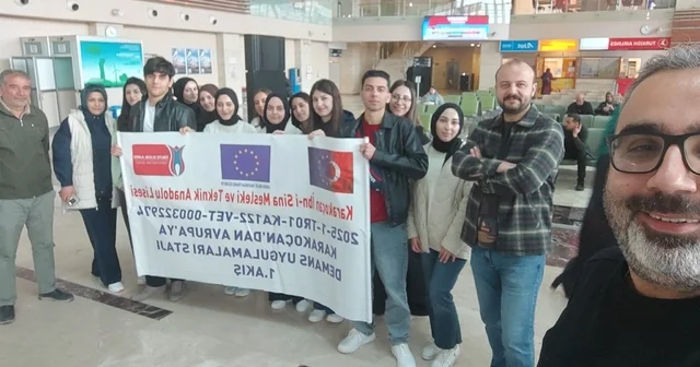 Karakoçanlı öğrenciler demans hastalığı üzerine Avrupa stajını sürdürüyor Elazığ Haberleri