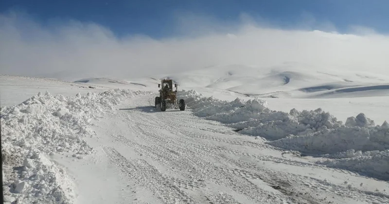 Doğuda kış sürüyor: 317 yol ulaşıma kapandı