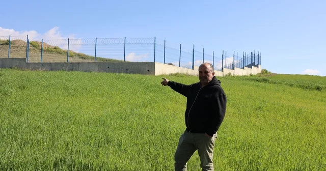 Akü fabrikasından aktığı iddia edilen su, çiftçinin tarlalarını kullanılmaz hale getirdi Çankırı Haberleri