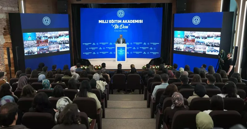 İlk ders Bakan Tekin den! Milli Eğitim Akademisi kapılarını açtı!