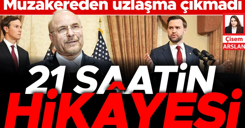 İslamabad’da ne oldu! 21 saatlik görüşme sonuçsuz kaldı