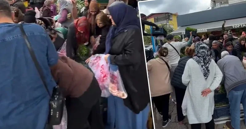 Fiyatı 1 liraya düşürülünce izdiham çıktı Sözcü Gazetesi