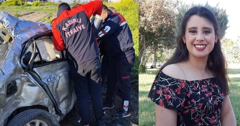 Osmaniye de işe giderken kaza yapan genç kadın hayatını kaybetti Son dakika haberleri