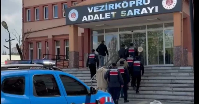 Vezirköprü de uyuşturucu ile mücadele: 2 kişi tutuklandı Samsun Haberleri