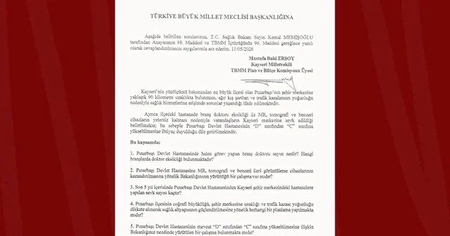 MHP li Ersoy dan Pınarbaşı için sağlık hamlesi Kayseri Haberleri