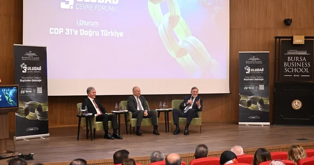 3. Uludağ Çevre Forumu Bursa Business School da başladı BTSO Yönetim Kurulu Başkanı İbrahim Burkay: Yeşil dönüşümde söz değil eylem üretiyoruz Bursa Haberleri