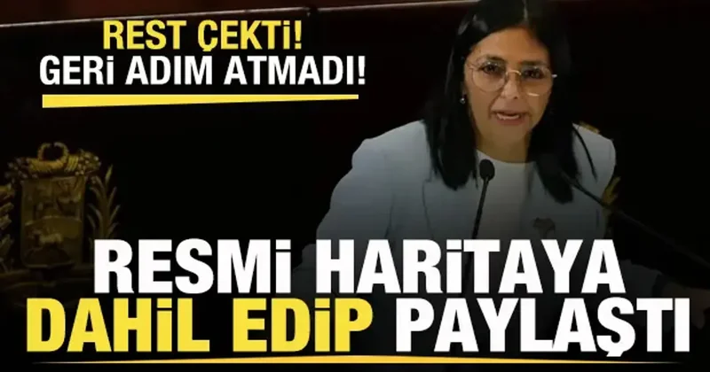 Rest çekti! Tartışmalı bölgeyi resmi haritaya dahil edip paylaştı!