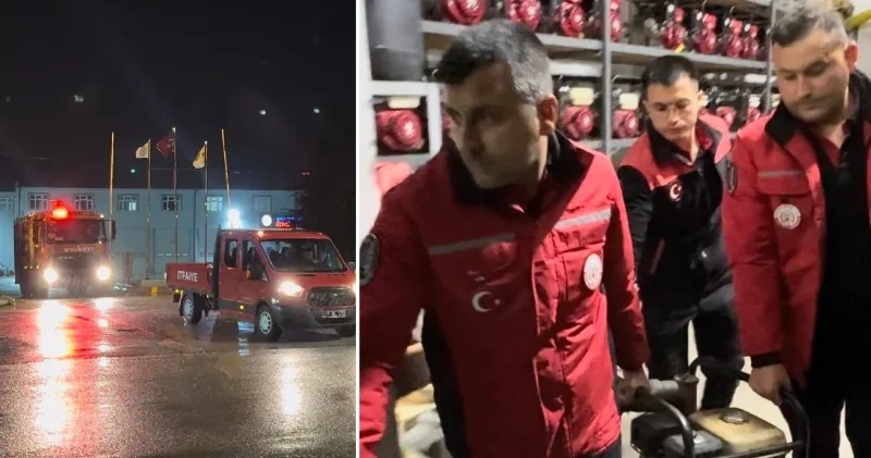 Çorum’dan Samsun’a yardım eli: İtfaiye ekipleri sel bölgesi için yola çıktı Samsun Haberleri