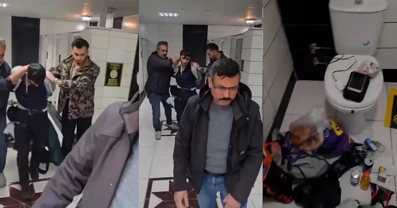 Herkesi şaşırttı! 2 aydır tuvalette yaşayan firari yakalandı