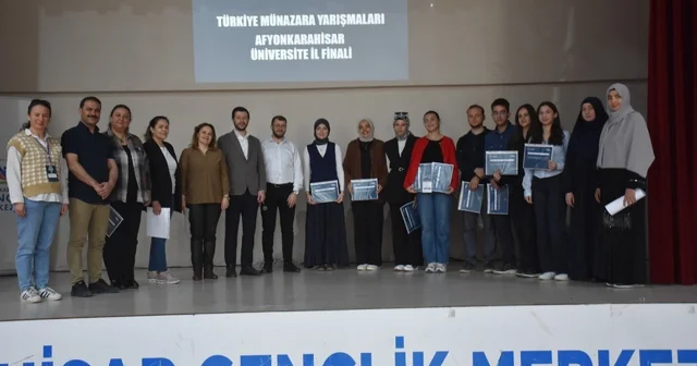 Münazara Ligi İl Finalleri tamamlandı Afyonkarahisar Haberleri