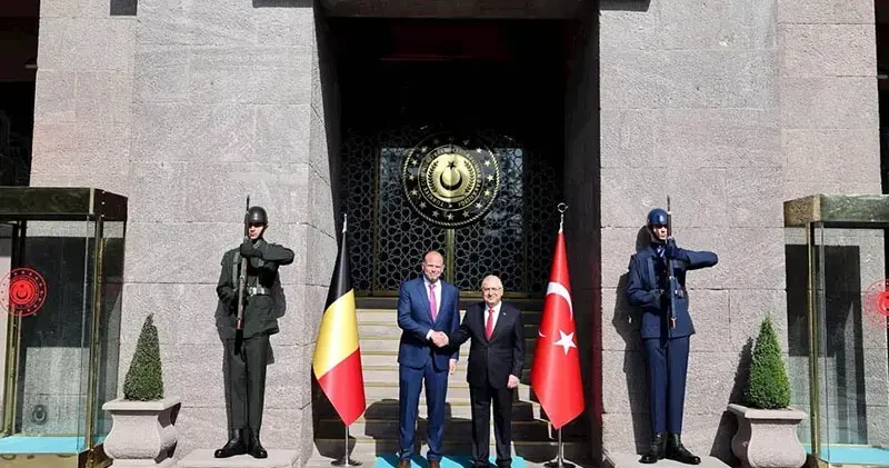 Bakan Güler, Belçikalı mevkidaşı Francken ile görüştü
