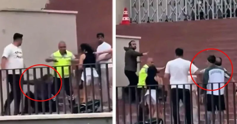 Pusu kurmuş! İşte Torreira ya saldırı anının görüntüleri