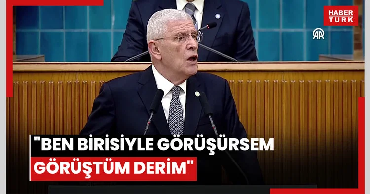 Ben birisiyle görüşürsem görüştüm derim