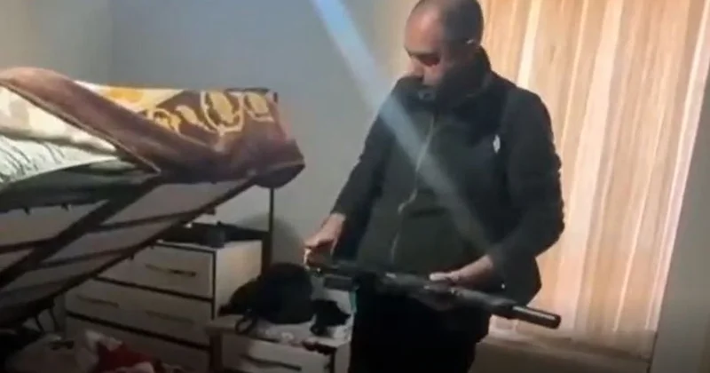 Ankara da sosyal medyada silahlı paylaşım yapan 19 şüpheli gözaltına alındı