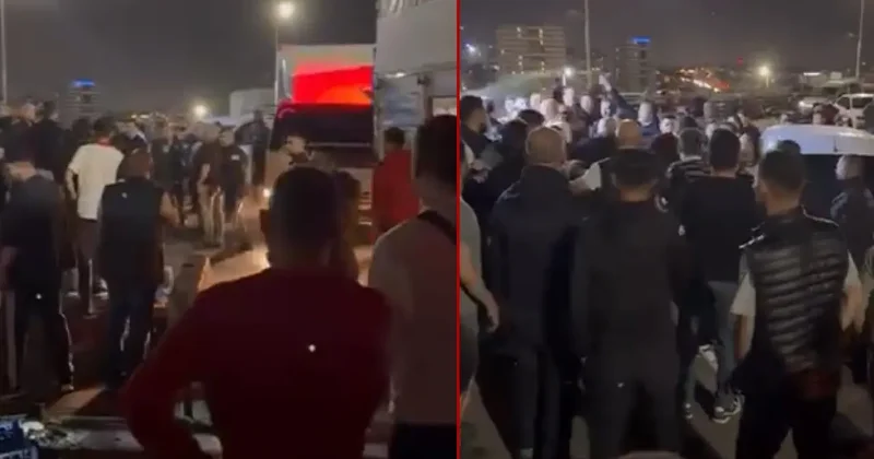 İstanbul da Sebze Meyve Hali karıştı: 12 polis yaralandı! 7 kişi gözaltına alındı!