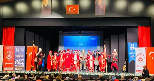 Erzurum da Sevgi Varsa Engel Yoktur programında buluştular Erzurum Haberleri