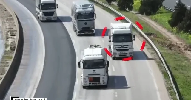 Jandarmadan dron destekli trafik denetimi: Bin 346 araca ceza Gaziantep Haberleri