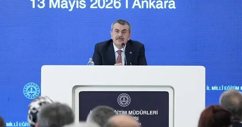 Bakan Tekin, il milli eğitim müdürleriyle bir araya geldi