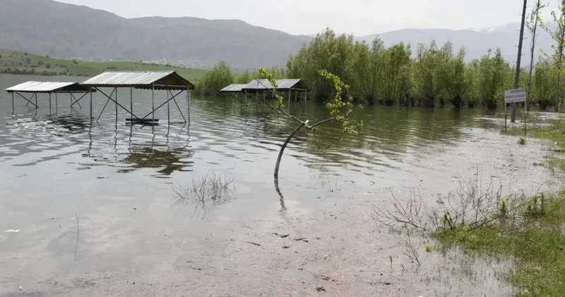Sivas’ta baraj taştı! Tesisler sular altında