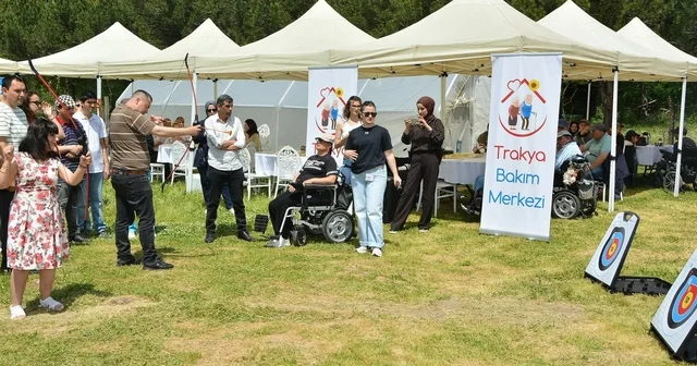 Engelliler Haftası nda doğayla iç içe anlamlı buluşma Tekirdağ Haberleri