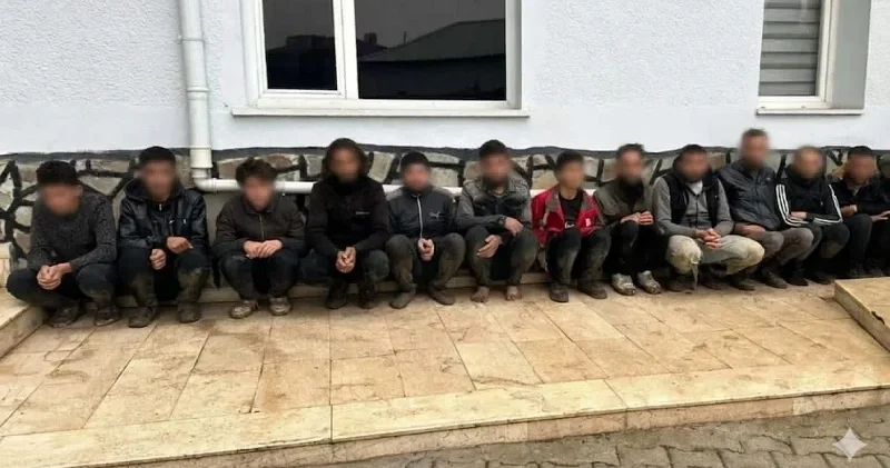 Yayladağı nda dron destekli operasyonda 11 göçmen yakalandı Hatay Haberleri